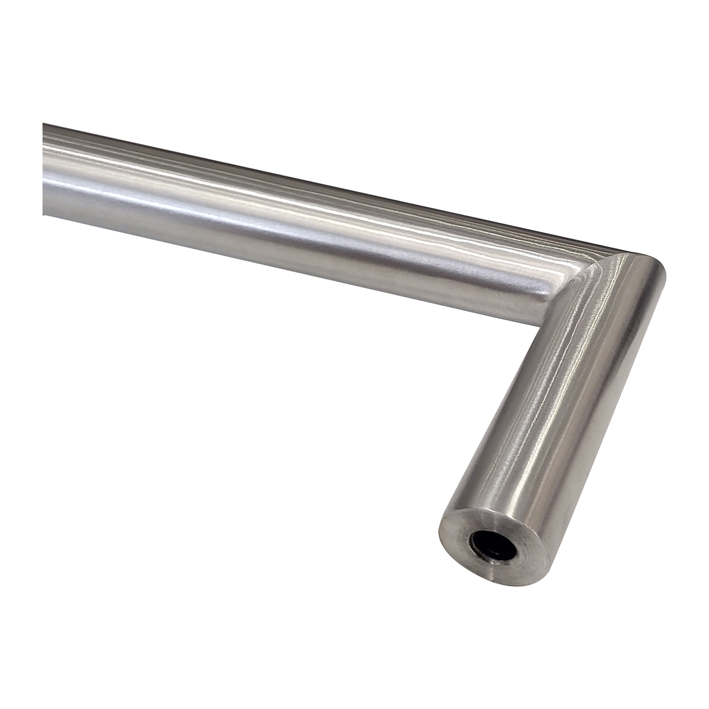 Appliance Pull / Door Handle – Round 18″ C/C Stainless Steel Bar 19mm Round