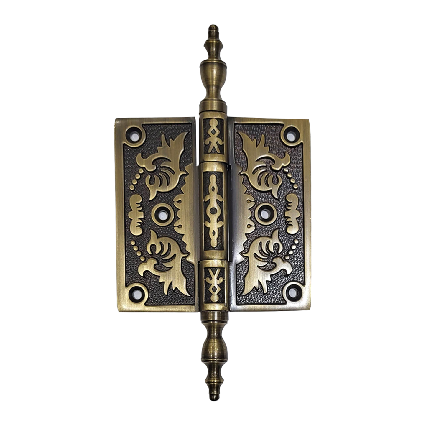 Brass Hinge 3.5″X 3.5″ Decorative Antique Brass