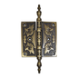 Brass Hinge 3.5″X 3.5″ Decorative Antique Brass