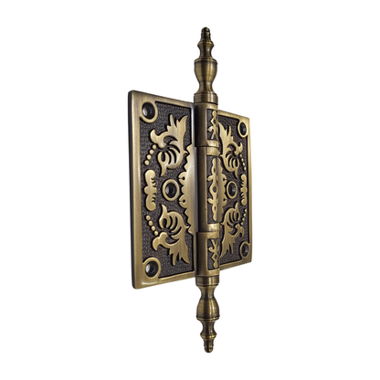 Brass Hinge 3.5″X 3.5″ Decorative Antique Brass