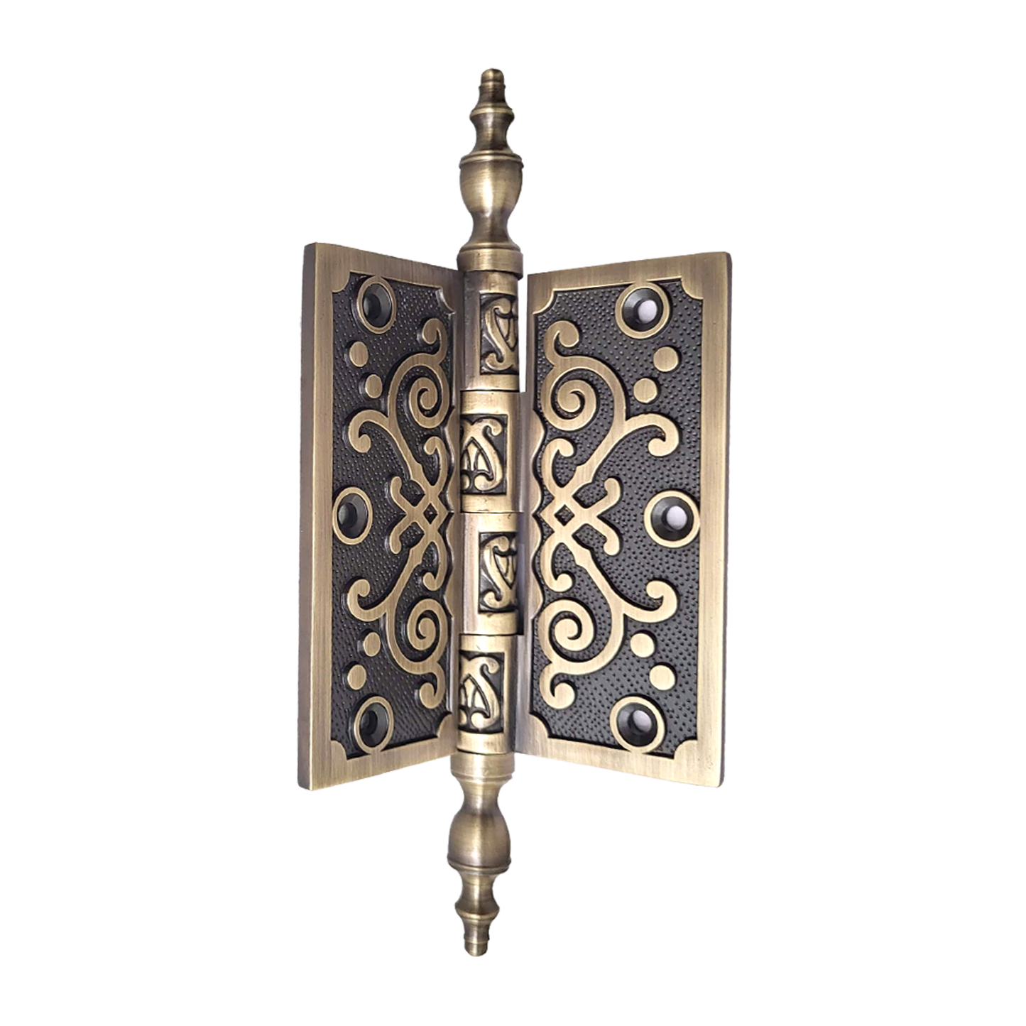 Brass Hinge 3.5″X 3.5″ Decorative Antique Brass