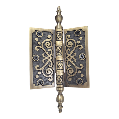 Brass Hinge 3.5″X 3.5″ Decorative Antique Brass