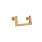 Cabinet Handle Pull Half Square 4″