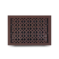 Cast Iron Floor Vent Cover / Register Size: 10” X 14” With Damper Top Faceplate Outer Size 11" X 15-1/2" Thickness 5 Mm, Handcrafted Tudor Mushroom Design (VR100)