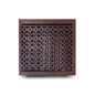 Cast Iron Floor Vent Cover / Register Size: 12” X 12” With Damper Top Faceplate Outer Size 13-1/2″ x 14″, Thickness 5 Mm, Handcrafted Tudor Mushroom Design (VR100)