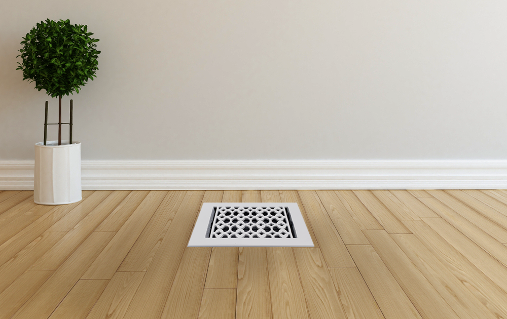 Cast Iron Floor Vent Cover / Register Size: 6” X 8” With Damper Top Faceplate Outer Size 7-1/4" x 9-3/4", Thickness 5 mm Handcrafted Tudor Mushroom Design (VR 100)