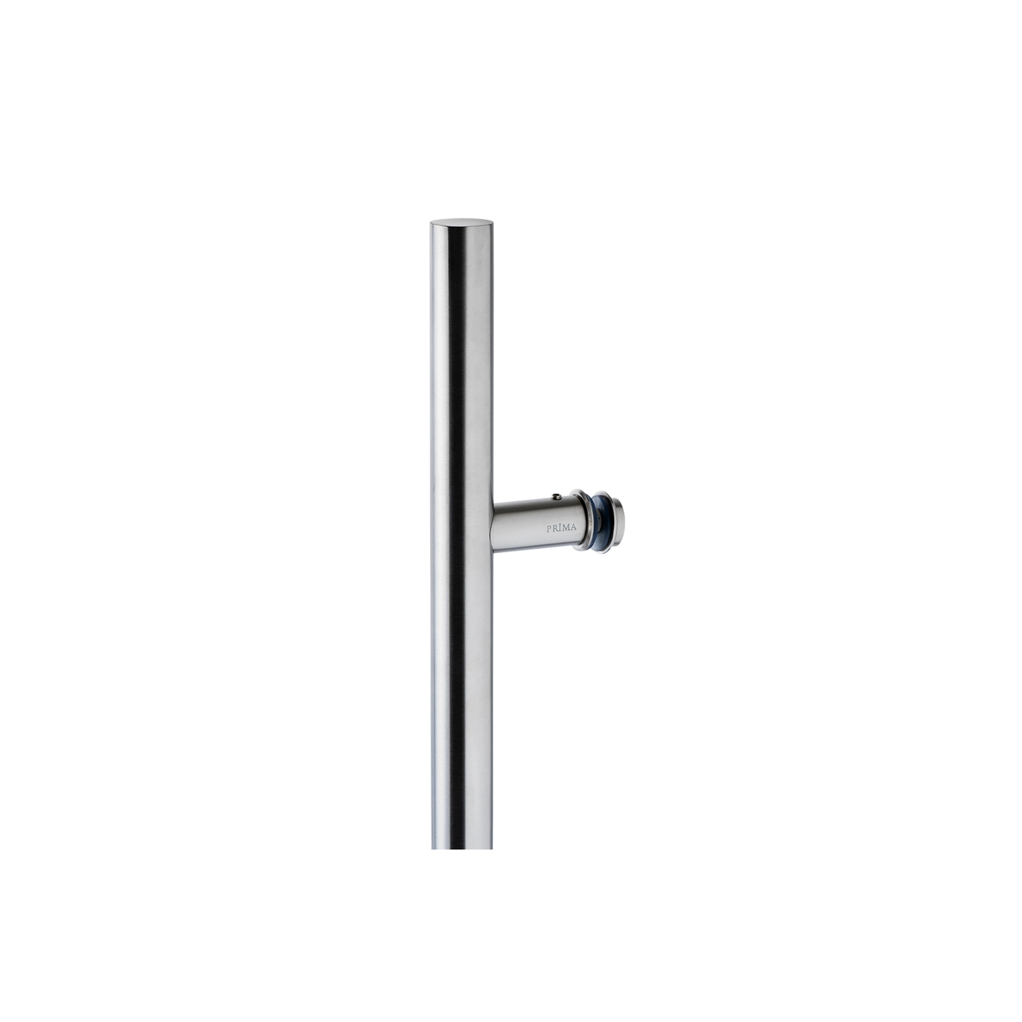 Door Pull Handle Round 24″ Single Side Stainless Steel 304, Satin