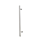 Door Pull Handle Square 18″ Single Side Stainless Steel 304, Satin