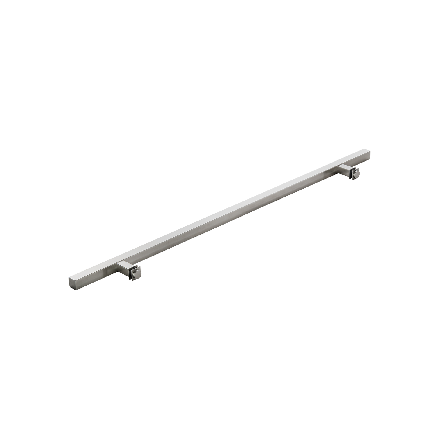 Door Pull Handle Square 18″ Single Side Stainless Steel 304, Satin