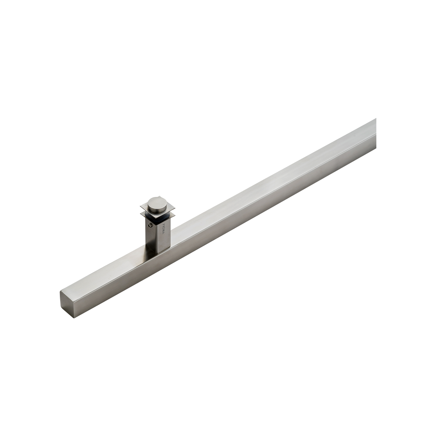 Door Pull Handle Square 18″ Single Side Stainless Steel 304, Satin