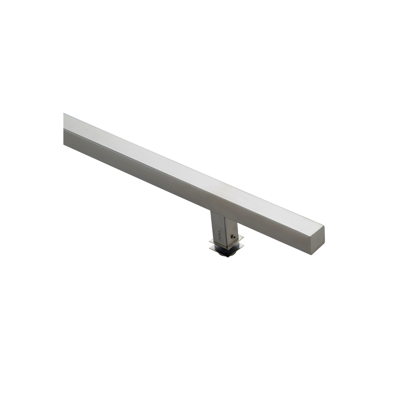 Door Pull Handle Square 18″ Single Side Stainless Steel 304, Satin