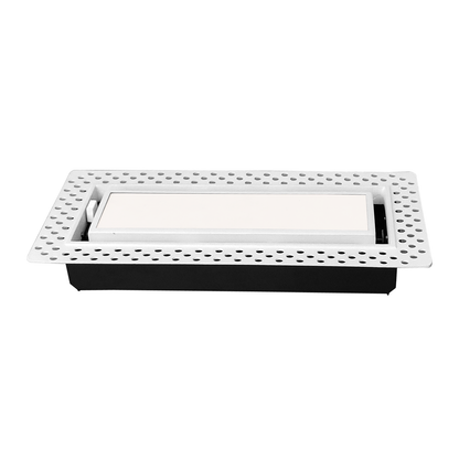 Dry Wall Vent Cover, 4″ X 10″ Cast Aluminum With Dampers