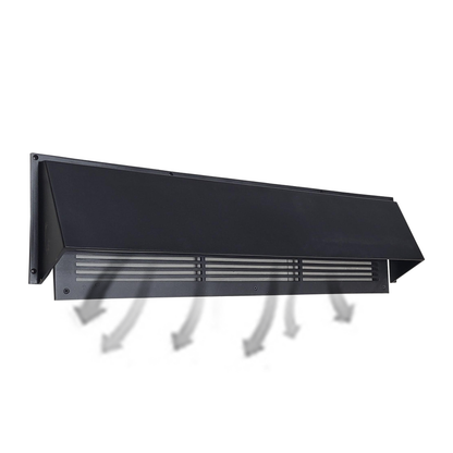 Fire Place Heat Deflector/Hood: Cast Aluminum 30″