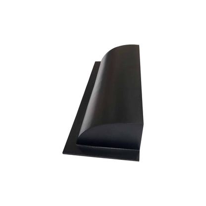 Floor Vent Air Deflector / Diverter 4" x 10" Vent Sizes Including 3″x10″, 2″x10″, and 6″x10″ HVAC Duct Cover Decorative for Vents are Beneath a Bed, Sofa, Side Table, or Wardrobes Heavy Duty Cast Aluminum Metal Black - Dome Design