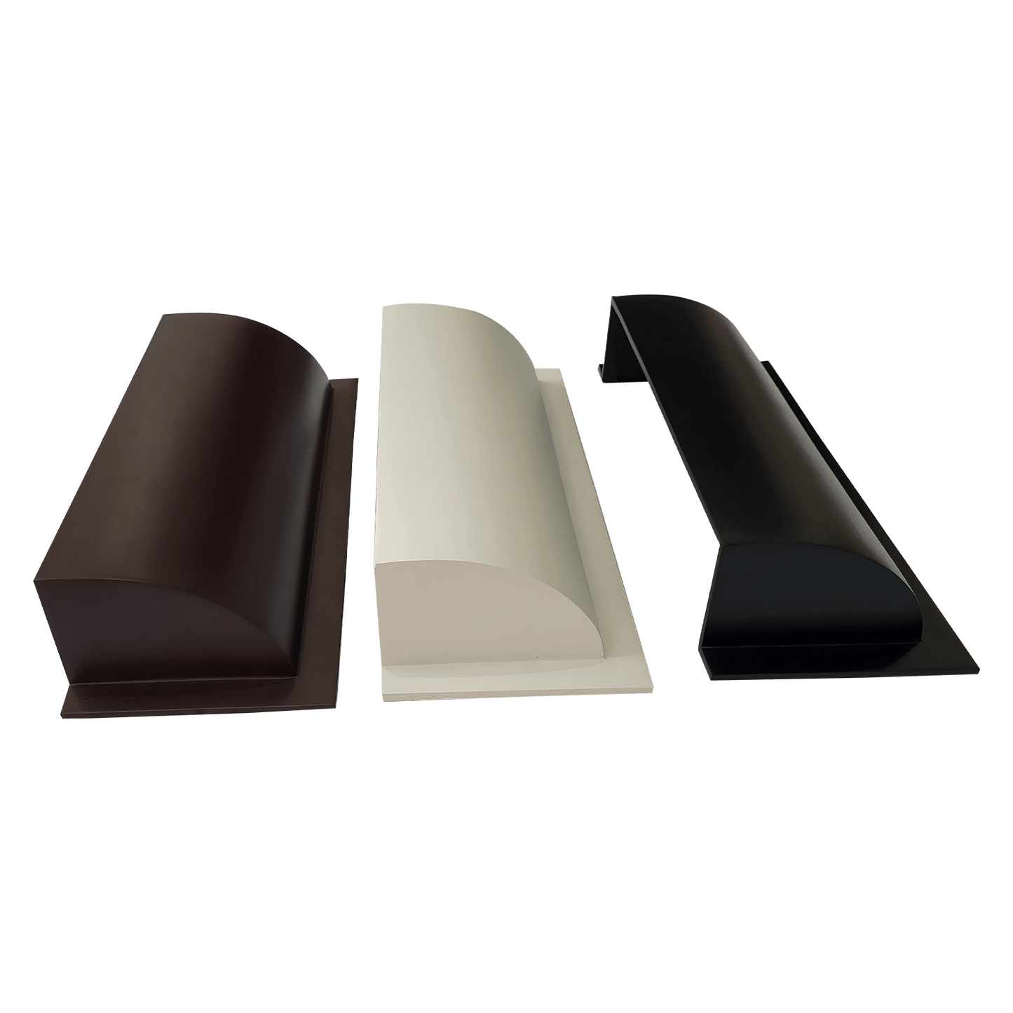 Floor Vent Air Deflector / Diverter 4" x 10" Vent Sizes Including 3″x10″, 2″x10″, and 6″x10″ HVAC Duct Cover Decorative for Vents are Beneath a Bed, Sofa, Side Table, or Wardrobes Heavy Duty Cast Aluminum Metal Brown - Dome Design