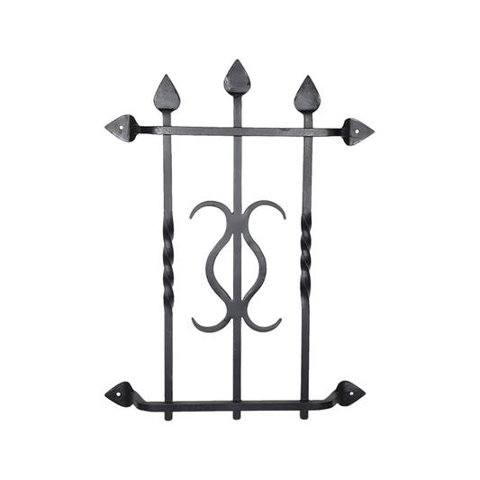 Gate Speakeasy Grille Iron Scroll Design 103