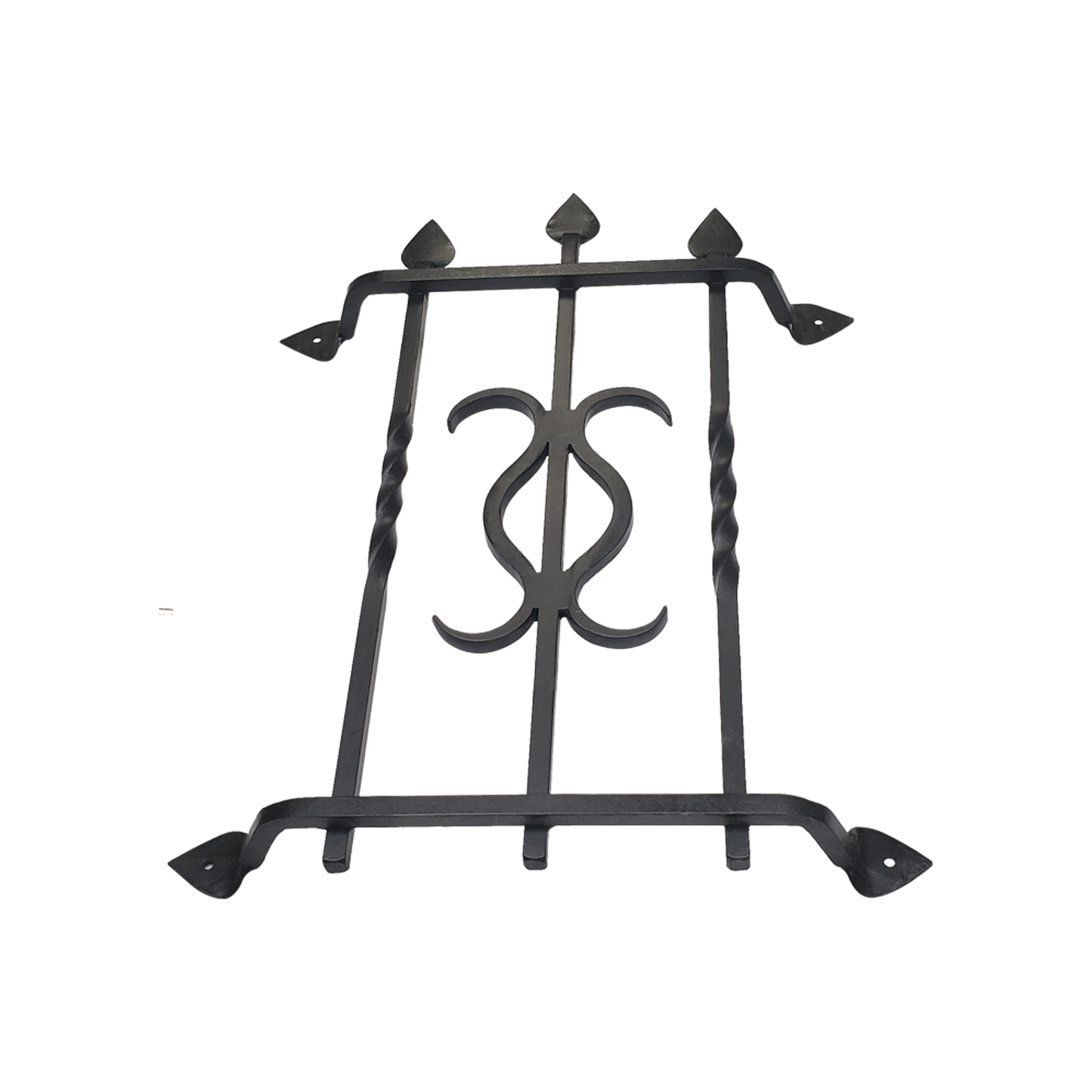 Gate Speakeasy Grille Iron Scroll Design 103