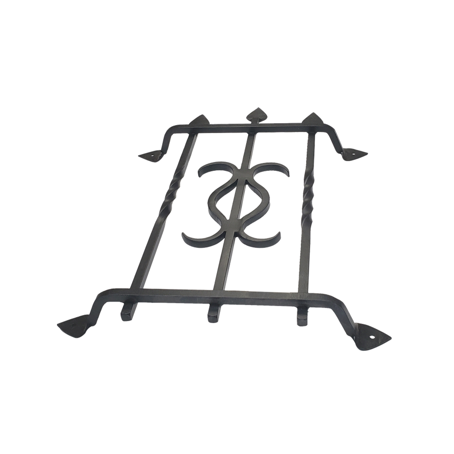 Gate Speakeasy Grille Iron Scroll Design 103