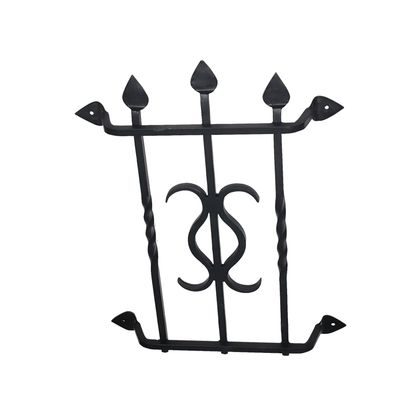 Gate Speakeasy Grille Iron Scroll Design 103